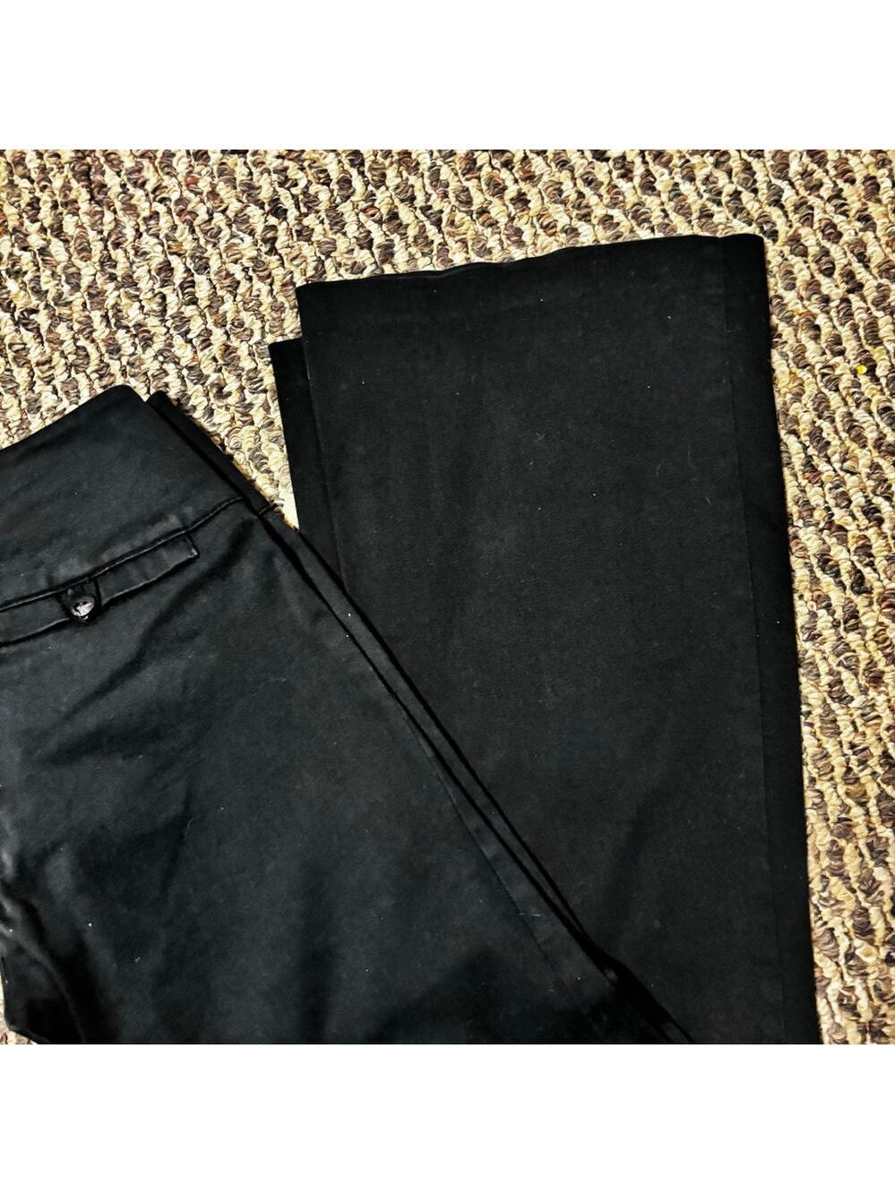 Vintage Low Rise Rampage Black Boot Cut & Flare Pants 0 - Picture 4 of 11